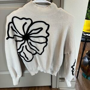 Shein Floral Sweater